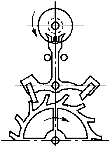 第二節(jié) 叉瓦式擒縱機(jī)構(gòu)的工作原理